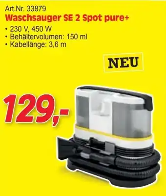 Zgonc Waschsauger SE 2 Spot pure+ Angebot