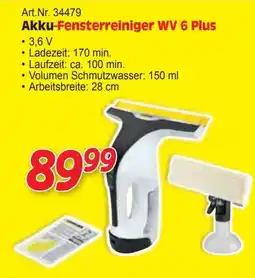 Zgonc Akku-Fensterreiniger WV 6 Plus Angebot