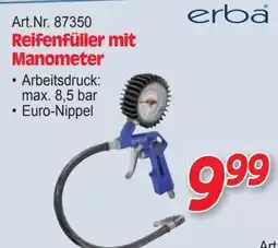 Zgonc Reifenfüller mit Manometer erba Angebot