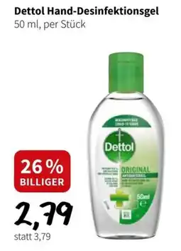 Der Grissemann Dettol Hand-Desinfektionsgel Angebot
