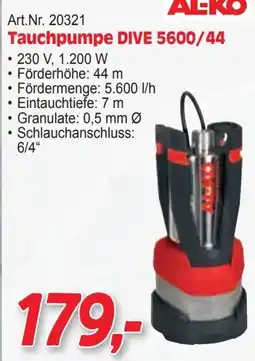 Zgonc Tauchpumpe DIVE 5600/44 Angebot