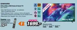 Red Zac Samsung 138 cm Micro RGB Vision AI Smart TV Angebot
