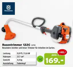 Salzburger Lagerhaus Husqvarna Rasentrimmer 122C Angebot