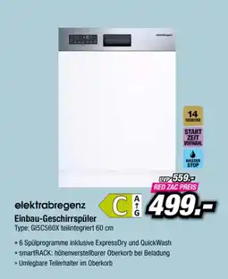 Red Zac elektrabregenz Einbau-Geschirrspüler Angebot