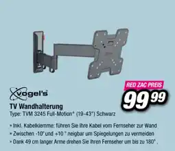 Red Zac vogel's TV Wandhalterung Angebot
