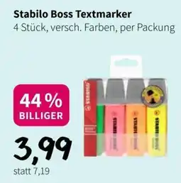 Der Grissemann Stabilo Boss Textmarker Angebot