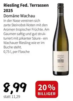 Der Grissemann Riesling Fed. Terrassen 2025 Domäne Wachau Angebot