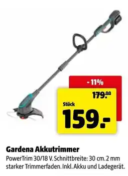 Der Grissemann Gardena Akkutrimmer Angebot