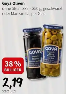 Der Grissemann Goya Oliven Angebot