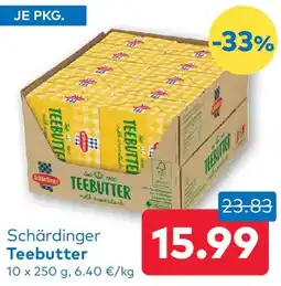 T&G Schärdinger Teebutter Angebot