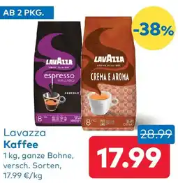 T&G Lavazza Kaffee Angebot