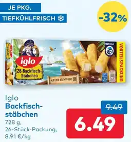 T&G Iglo Backfischstäbchen Angebot