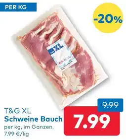 T&G T&G XL Schweine Bauch Angebot