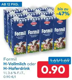 T&G Formil H-Vollmilch oder H-Haferdrink Angebot