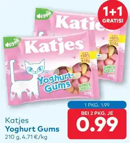 T&G Katjes Yoghurt Gums Angebot