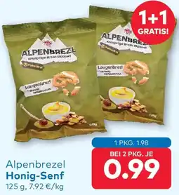 T&G Alpenbrezel Honig-Senf Angebot