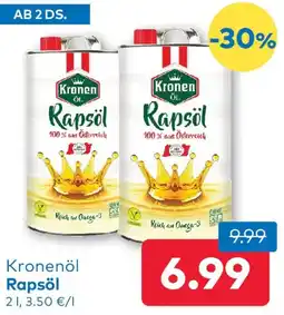 T&G Kronenöl Rapsöl Angebot