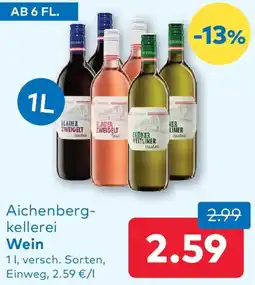 T&G Aichenbergkellerei Wein Angebot