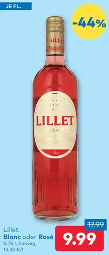 T&G Lillet Blanc oder Rosé Angebot