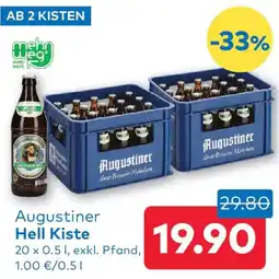 T&G Augustiner Hell Kiste Angebot