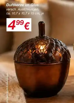 KiK Duftkerze im Glas Angebot
