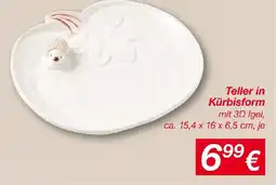 KiK Teller in Kürbisform Angebot