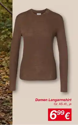 KiK Damen Langarmshirt Angebot