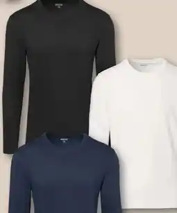 KiK Herren Basic Langarmshirt Angebot