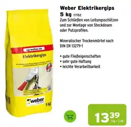 Salzburger Lagerhaus Weber Elektrikergips Angebot