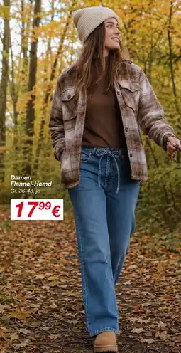 KiK Damen Flannel-Hemd Angebot