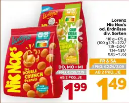 Billa Lorenz Nic Nac's Angebot