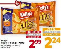 Billa Kelly's Chips- od. Snips-Party Angebot