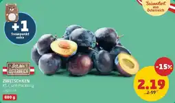 PENNY Ich bin ÖSTERREICH Zwetschken Angebot