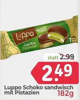 ETSAN Luppo Schoko sandwisch mit Pistazien Angebot