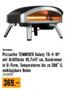Hornbach Tenneker Pizzaofen TENNEKER Galaxy TG-4 16" Angebot