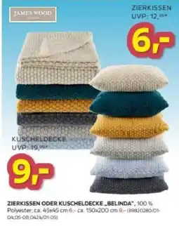 Möbelix Zierkissen oder Kuscheldecke Belinda Angebot