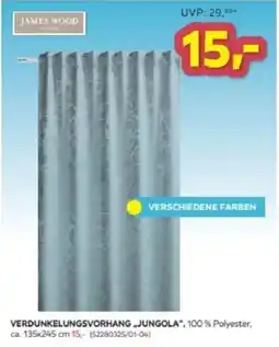 Möbelix James Wood Verdunkelungsvorhang Jungola Angebot