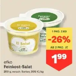 MPreis efko Feinkost-Salat Angebot