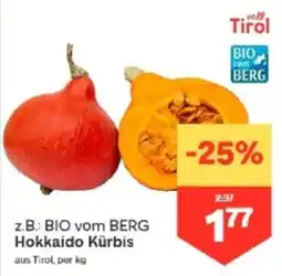 MPreis BIO vom BERG Hokkaido Kürbis Angebot