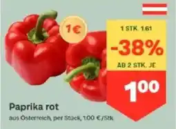 MPreis Paprika rot Angebot