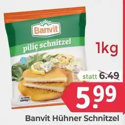 ETSAN Banvit Hühner Schnitzel Angebot