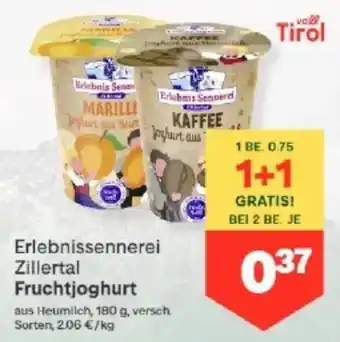 Erlebnissennerei Zillertal Fruchtjoghurt