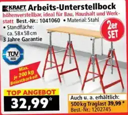 Norma KRAFT Arbeits-Unterstellbock Angebot