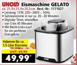 Norma Unold Eismaschine Gelato Angebot