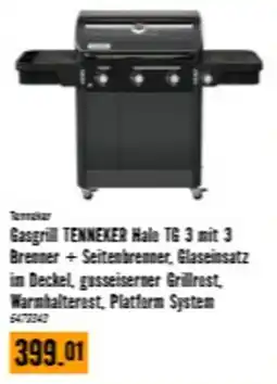 Hornbach Tenneker Gasgrill TENNEKER Halo TG 3 Angebot