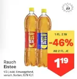 MPreis Rauch Eistee Angebot