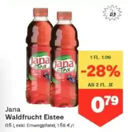 MPreis Jana Waldfrucht Eistee Angebot