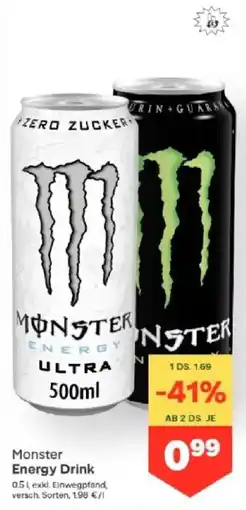 MPreis Monster Energy Drink Angebot