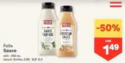 MPreis Felix Sauce Angebot