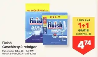 Finish Geschirrspüleiniger